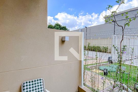 Varanda da Sala de apartamento à venda com 1 quarto, 34m² em Belenzinho, São Paulo