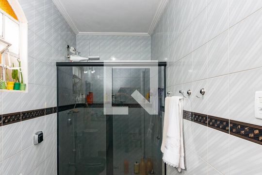 Banheiro da Suíte de casa à venda com 4 quartos, 305m² em Marajó, Belo Horizonte