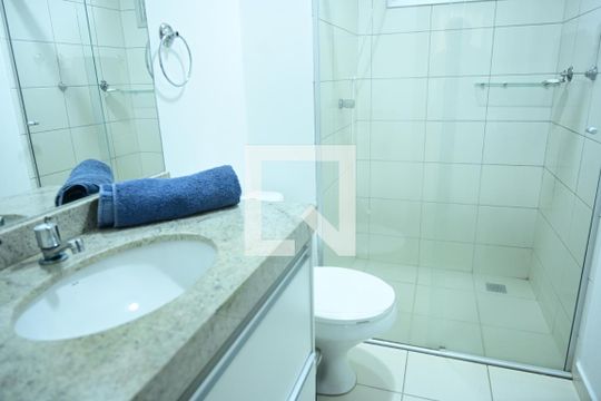 Banheiro Quarto 2 de apartamento para alugar com 2 quartos, 64m² em Setor Leste Universitário, Goiânia