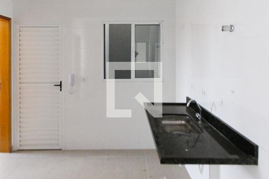 Cozinha de apartamento à venda com 2 quartos, 38m² em Vila Antonieta, São Paulo