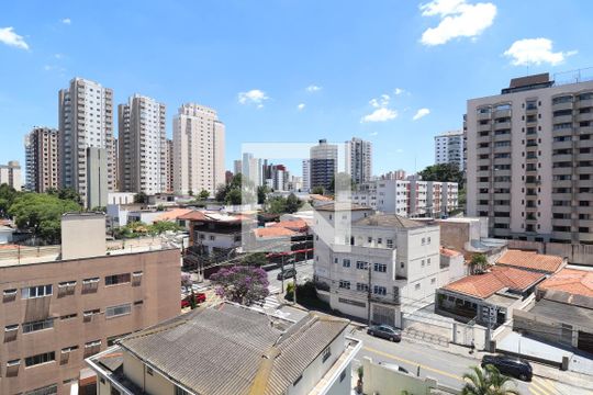 Vista Varanda Quarto 1 de apartamento para alugar com 3 quartos, 66m² em Vila Dora, Santo André