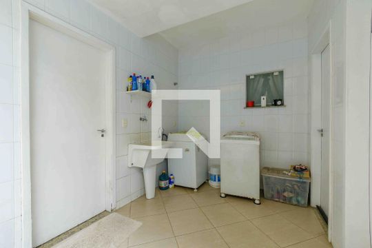 Área de Serviço de casa de condomínio à venda com 4 quartos, 329m² em Recreio dos Bandeirantes, Rio de Janeiro