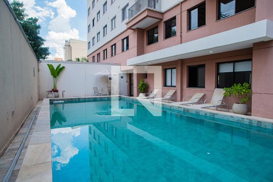 Área comum - Piscina de apartamento à venda com 1 quarto, 33m² em Bela Vista, São Paulo