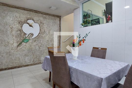 Sala de jantar de casa à venda com 2 quartos, 170m² em Parque das Nações, Santo André