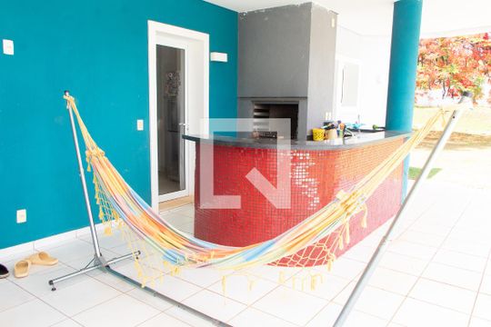 Área Gourmet de casa de condomínio para alugar com 4 quartos, 520m² em Residencial Barão do Café, Campinas