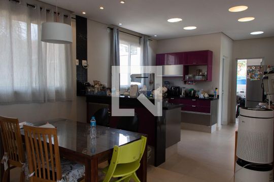 Cozinha de casa de condomínio para alugar com 4 quartos, 520m² em Residencial Barão do Café, Campinas