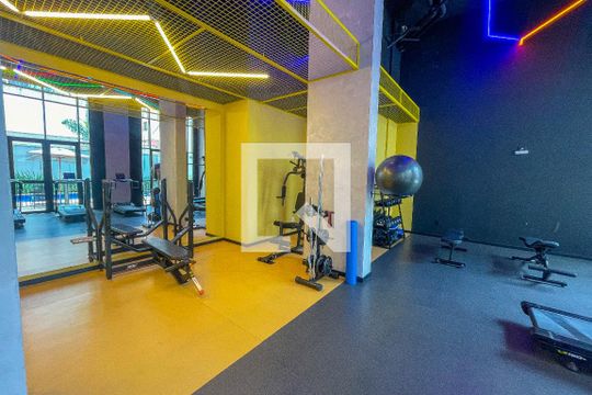 Área comum - Academia de kitnet/studio à venda com 1 quarto, 25m² em Pinheiros, São Paulo