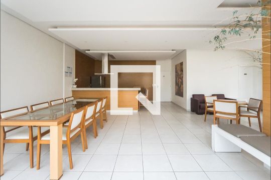 Área comum - Salão de festas de apartamento para alugar com 3 quartos, 107m² em Vila Lusitania, São Bernardo do Campo