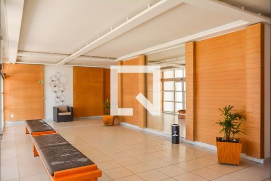 Área comum - Hall de apartamento para alugar com 3 quartos, 107m² em Vila Lusitania, São Bernardo do Campo