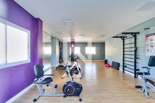 Área comum - Academia de apartamento para alugar com 3 quartos, 72m² em Centro, Jacareí