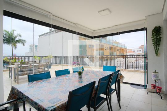 Varanda de apartamento à venda com 3 quartos, 210m² em Vila Carrão, São Paulo