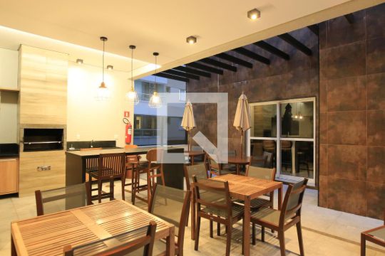 Área comum - Churrasqueira de apartamento para alugar com 1 quarto, 37m² em Altos do Esplanada, São José dos Campos