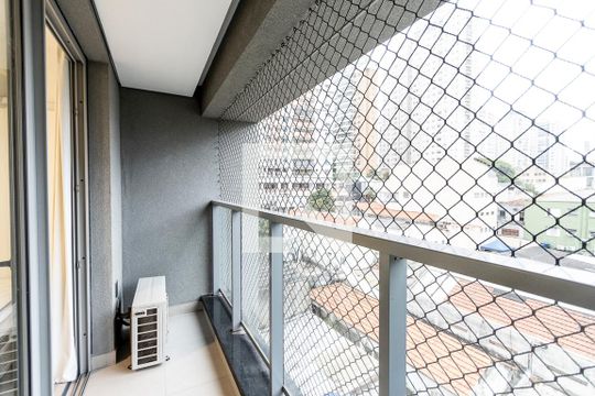 Sacada de apartamento para alugar com 1 quarto, 26m² em Pompeia, São Paulo