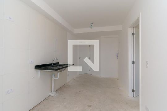 Cozinha de apartamento à venda com 1 quarto, 30m² em Jardim Angela (zona Leste), São Paulo