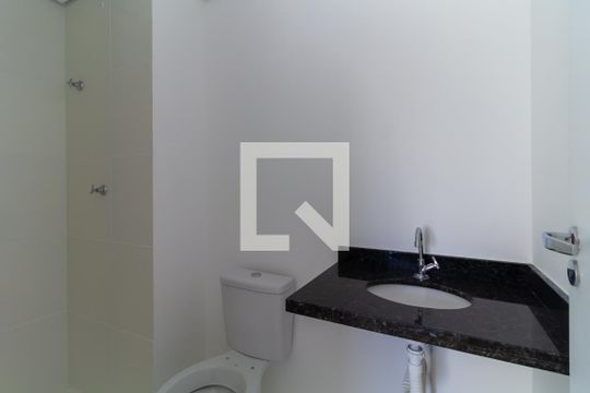 Banheiro da Suíte de apartamento à venda com 1 quarto, 30m² em Jardim Angela (zona Leste), São Paulo