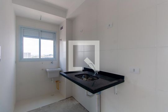 Cozinha de apartamento à venda com 2 quartos, 37m² em Jardim Angela (zona Leste), São Paulo