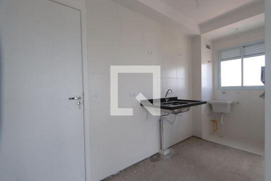 Cozinha de apartamento à venda com 2 quartos, 37m² em Jardim Angela (zona Leste), São Paulo