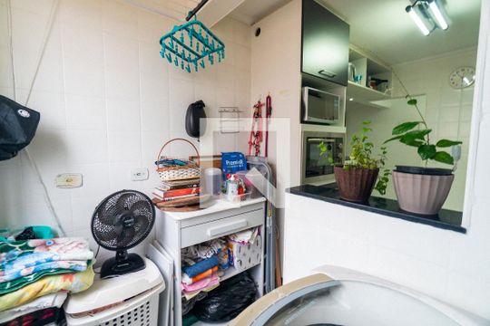 Área de Serviço de apartamento à venda com 2 quartos, 63m² em Cidade Vargas, São Paulo