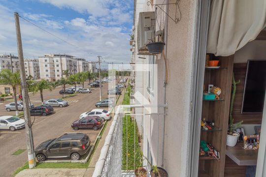 Varanda de apartamento à venda com 3 quartos, 58m² em Santos Dumont, São Leopoldo