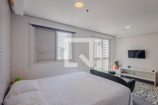 Studio de kitnet/studio para alugar com 1 quarto, 27m² em Jardim Paulista, São Paulo