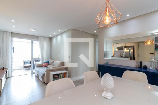 Sala de Jantar de apartamento para alugar com 3 quartos, 87m² em Vila Dom Pedro Ii, São Paulo