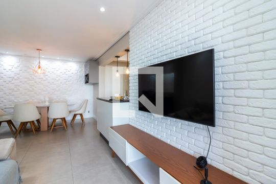 Sala de Estar de apartamento para alugar com 3 quartos, 87m² em Vila Dom Pedro Ii, São Paulo