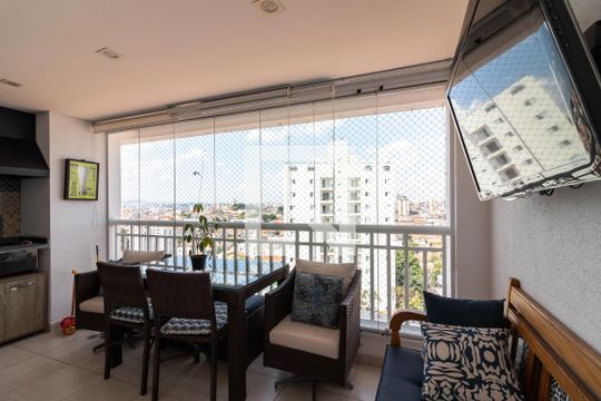 Vista do Quarto 2 de apartamento para alugar com 3 quartos, 87m² em Vila Dom Pedro Ii, São Paulo
