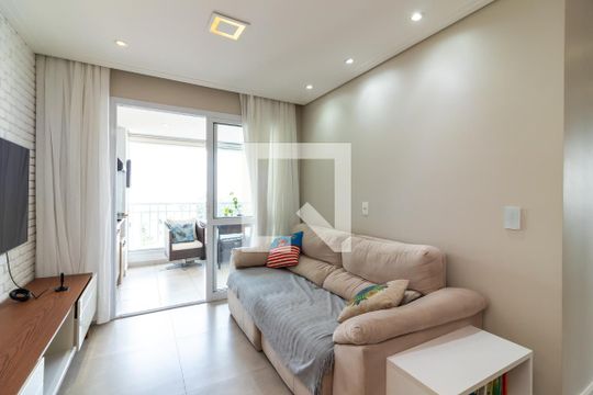 Sala de Estar de apartamento para alugar com 3 quartos, 87m² em Vila Dom Pedro Ii, São Paulo