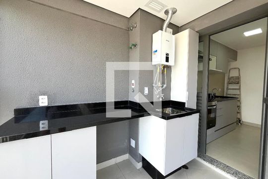Área de Serviço de apartamento à venda com 2 quartos, 57m² em Vila Santa Catarina, São Paulo