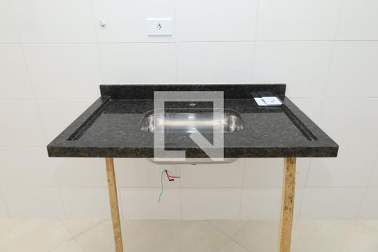 Cozinha de apartamento à venda com 1 quarto, 28m² em Vila Siria, São Paulo
