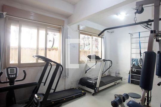 Área Comum - Academia de apartamento à venda com 1 quarto, 32m² em Santana, Porto Alegre