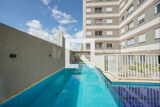 Condomínio - Piscina  de apartamento à venda com 2 quartos, 34m² em Chácara Califórnia, São Paulo
