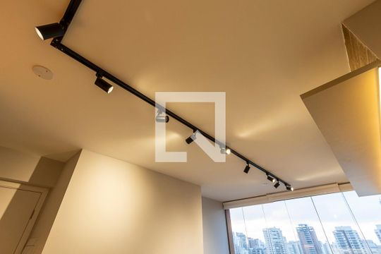 Sala de apartamento para alugar com 1 quarto, 34m² em Perdizes, São Paulo