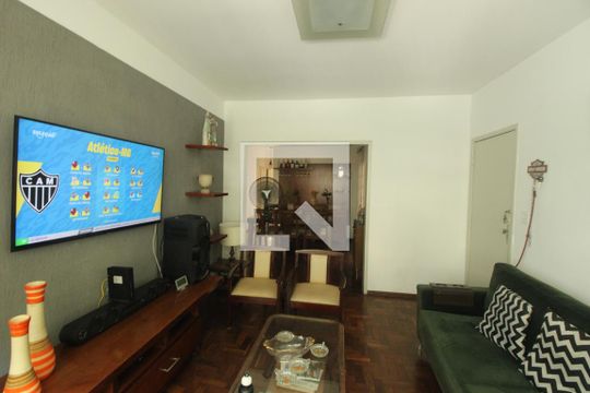 Sala de apartamento à venda com 4 quartos, 143m² em Cruzeiro, Belo Horizonte