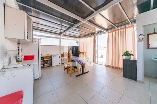 Cobertura de apartamento para alugar com 2 quartos, 110m² em Vila Linda, Santo André
