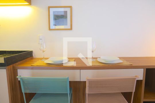 Sala de apartamento à venda com 1 quarto, 29m² em Mirandópolis, São Paulo