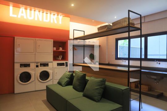 Área comum de apartamento à venda com 1 quarto, 29m² em Mirandópolis, São Paulo
