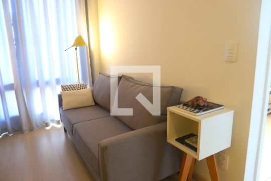 Sala de apartamento à venda com 1 quarto, 29m² em Mirandópolis, São Paulo