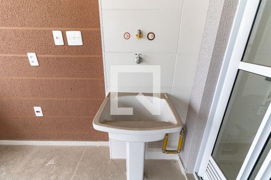 Varanda - Lavanderia de apartamento à venda com 3 quartos, 74m² em Vila Nair, São Paulo
