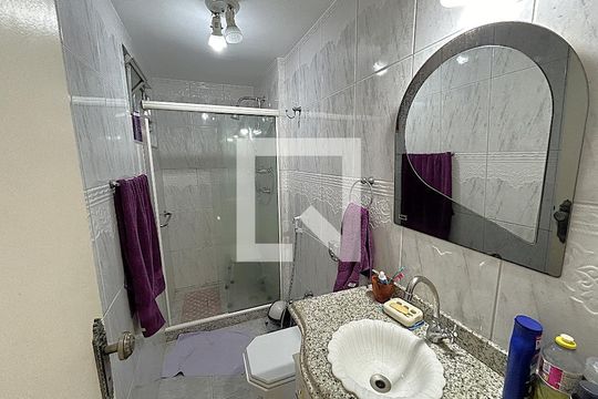 Banheiro da Suíte de apartamento à venda com 2 quartos, 70m² em Engenho de Dentro, Rio de Janeiro