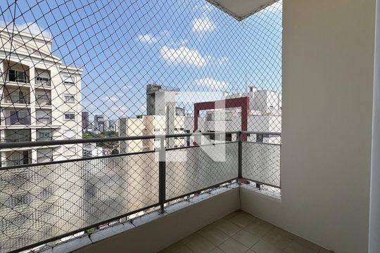 Sacada Sala de apartamento à venda com 3 quartos, 70m² em Vila Madalena, São Paulo