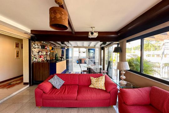 Sala de apartamento à venda com 4 quartos, 330m² em Flamengo, Rio de Janeiro