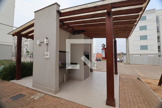 Área comum - Churrasqueira de apartamento à venda com 2 quartos, 46m² em Estância Velha, Canoas