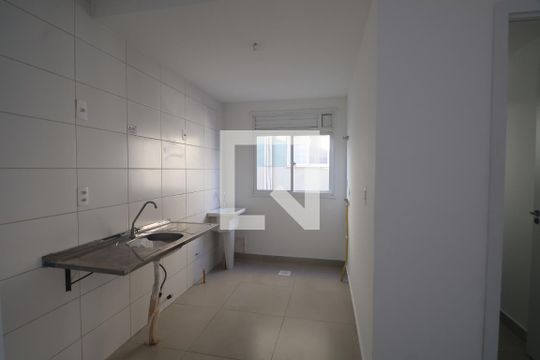 Cozinha e Área de Serviço de apartamento à venda com 2 quartos, 46m² em Estância Velha, Canoas