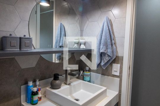 Banheiro do Quarto 1 de apartamento à venda com 2 quartos, 79m² em Butantã, São Paulo
