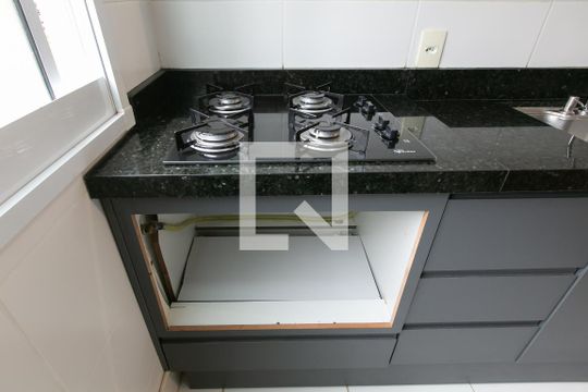 Detalhe cozinha de apartamento à venda com 1 quarto, 30m² em Colônia (zona Leste), São Paulo