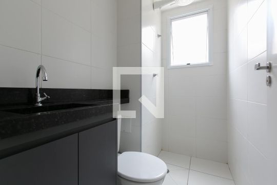 Banheiro  de apartamento à venda com 1 quarto, 30m² em Colônia (zona Leste), São Paulo