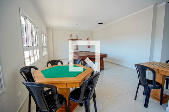 Área comum - sala de jogos de apartamento à venda com 2 quartos, 66m² em Vila Nivi, São Paulo