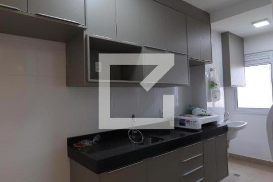 Cozinha/Área de serviço de apartamento para alugar com 3 quartos, 72m² em Ribeirânia, Ribeirão Preto