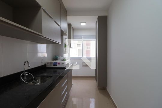Cozinha/Área de serviço de apartamento para alugar com 3 quartos, 72m² em Ribeirânia, Ribeirão Preto